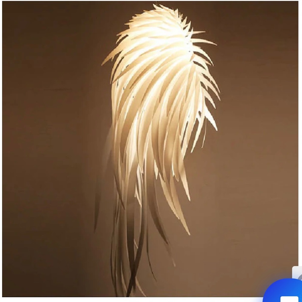 Modern Angel Wings Pendant Light